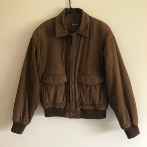 Adventure bound men's leather jacket